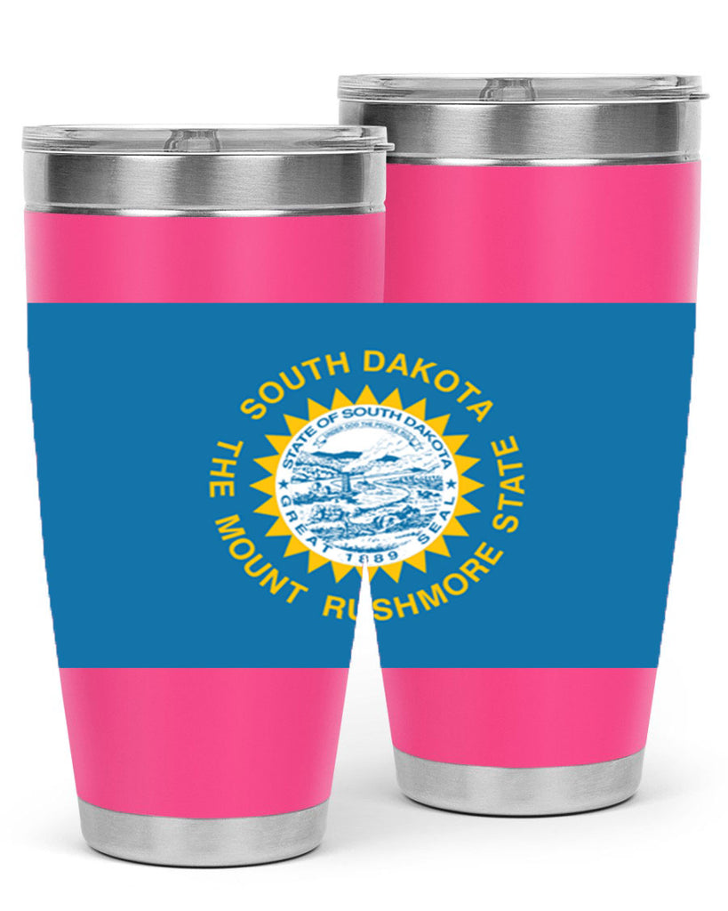 South Dakota 11#- Us Flags- Tumbler