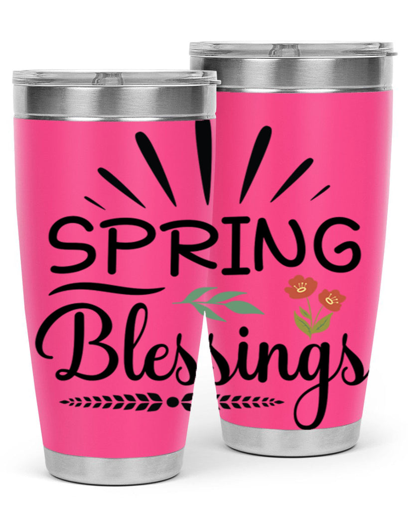 Spring Blessings  482#- spring- Tumbler