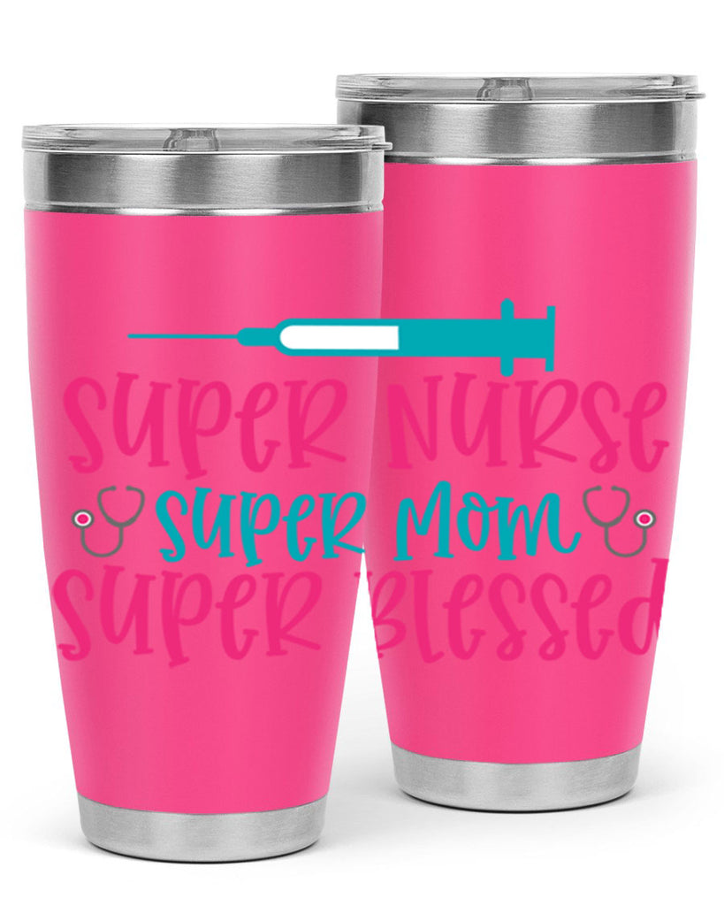 Super Nurse Super Mom Style Style 24#- nurse- tumbler