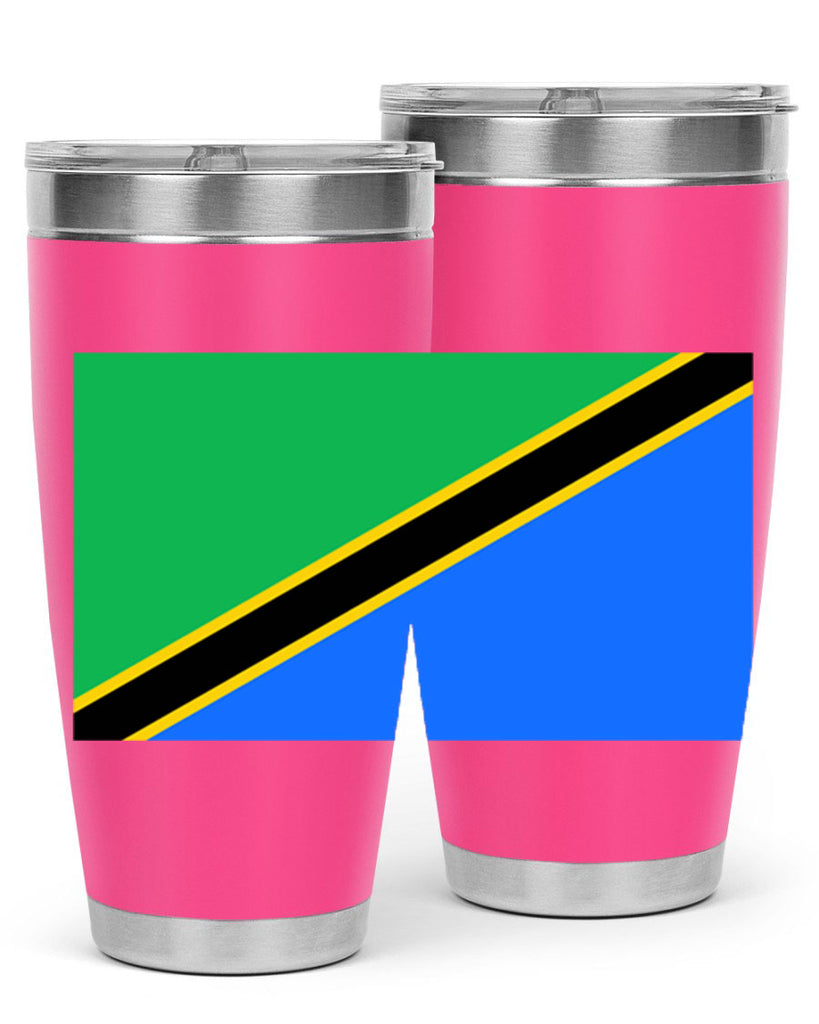 Tanzania 24#- world flags- Tumbler