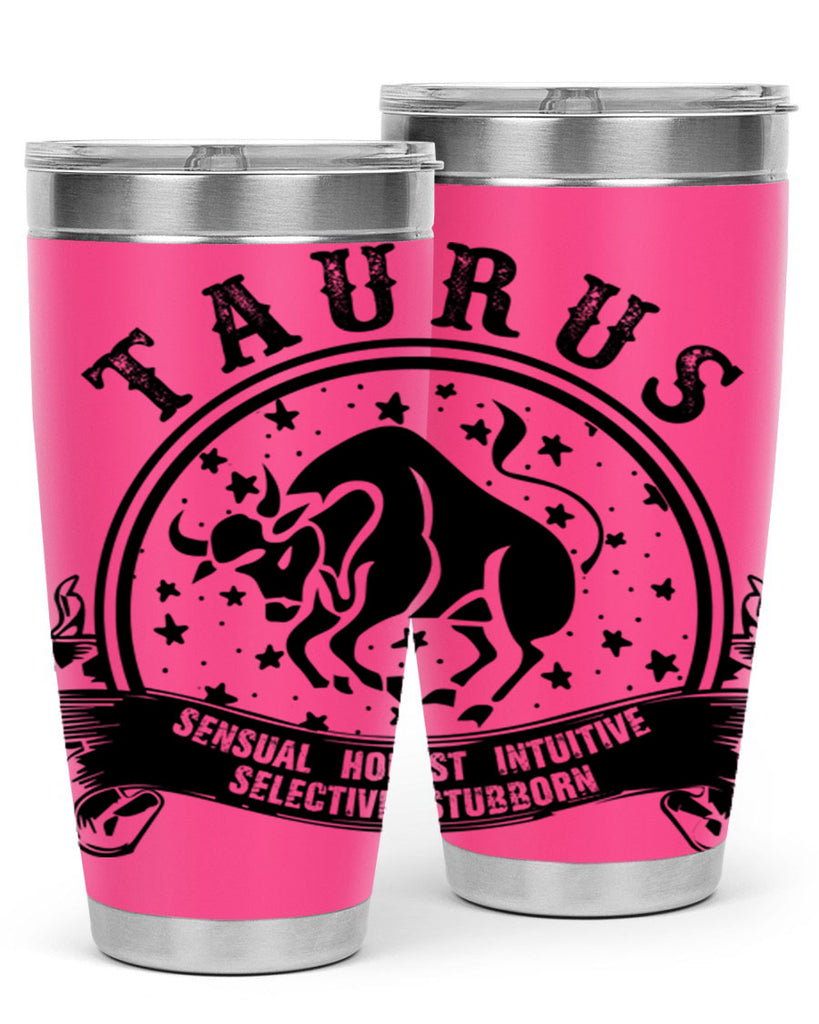 Taurus 5#- zodiac- Tumbler