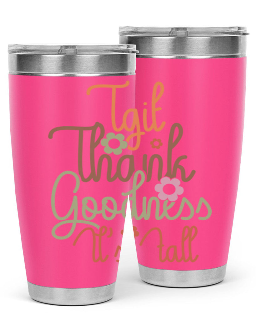 Tgif Thank Goodness Its Fall 596#- fall- Tumbler