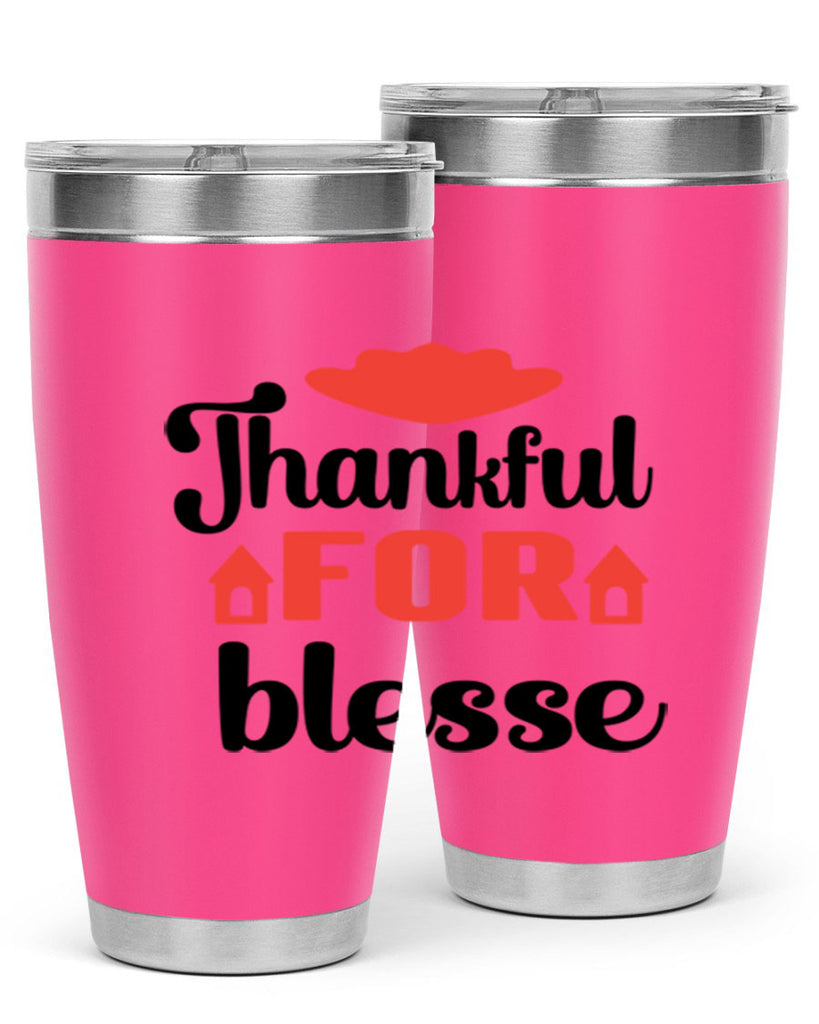 Thankful for blesse 599#- fall- Tumbler