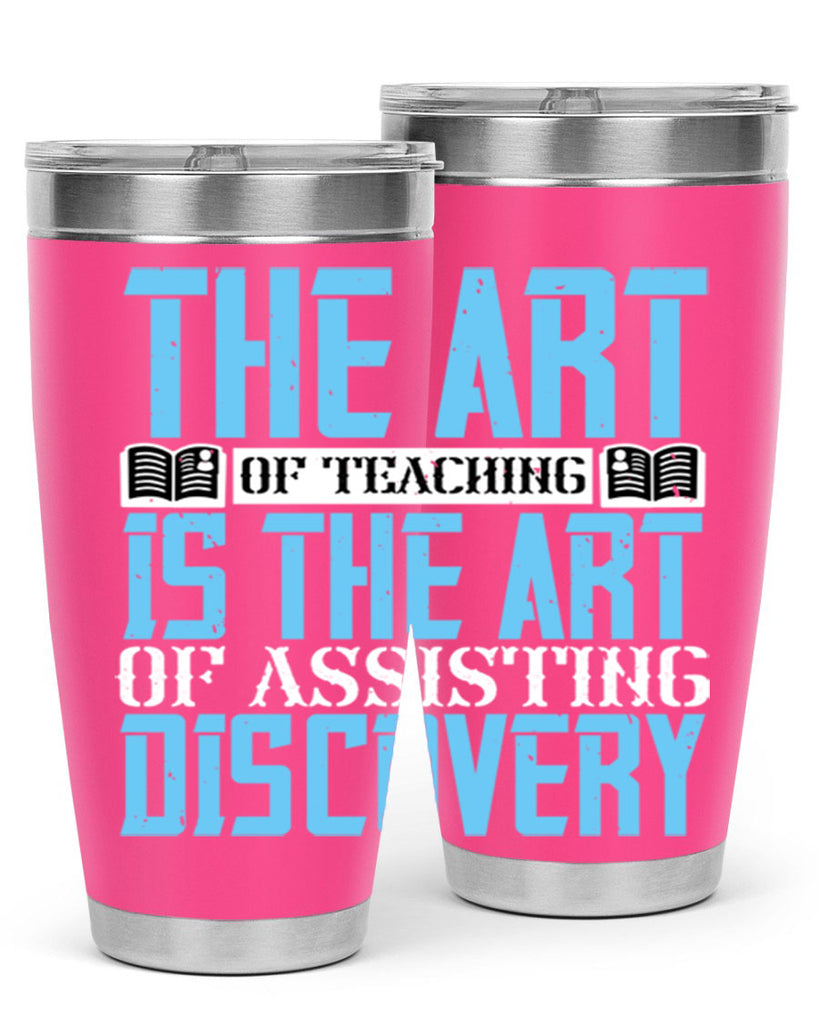 The art of teaching is the art of assisting discovery Style 15#- coaching- tumbler