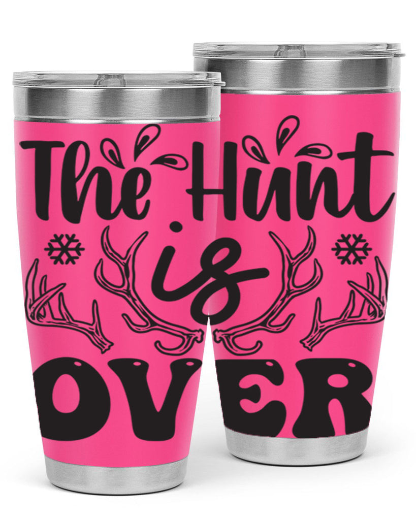 The hunt is over 403#- winter- Tumbler