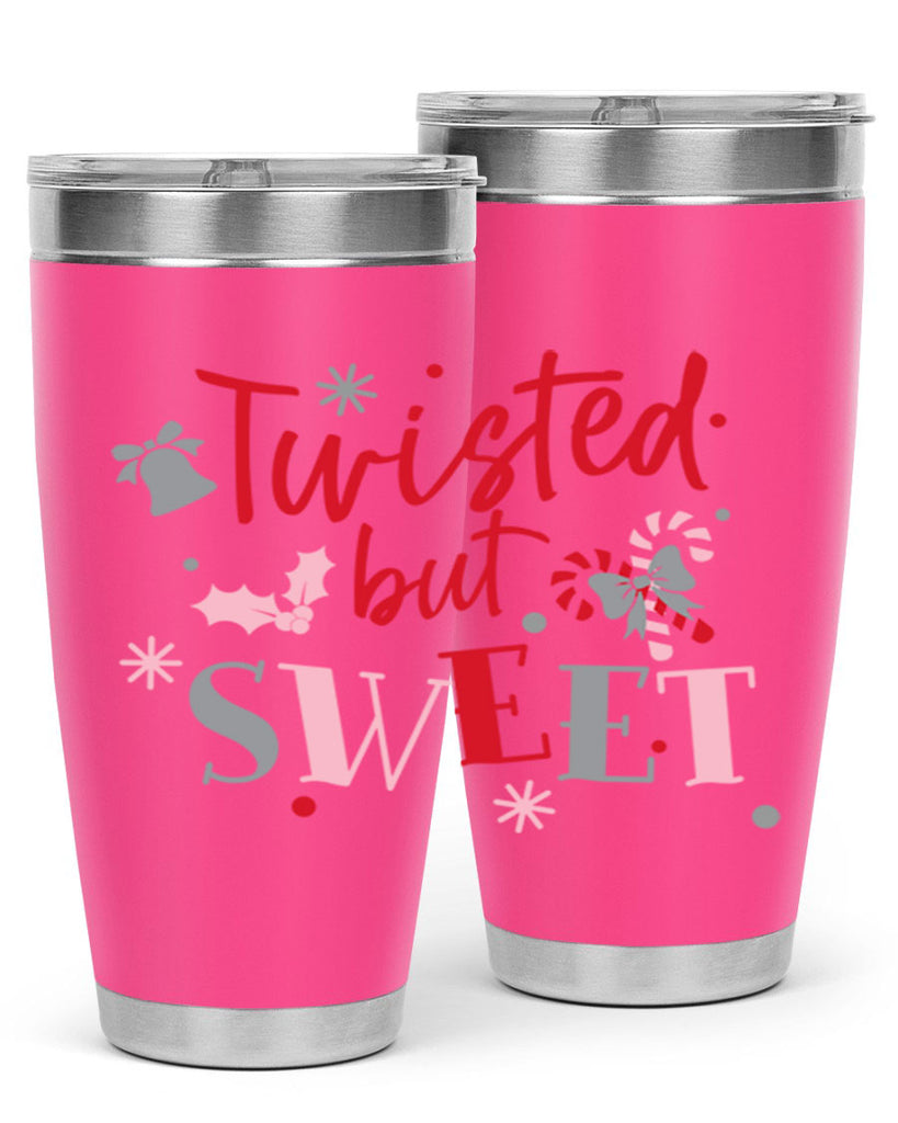 Twisted but sweet 424#- winter- Tumbler