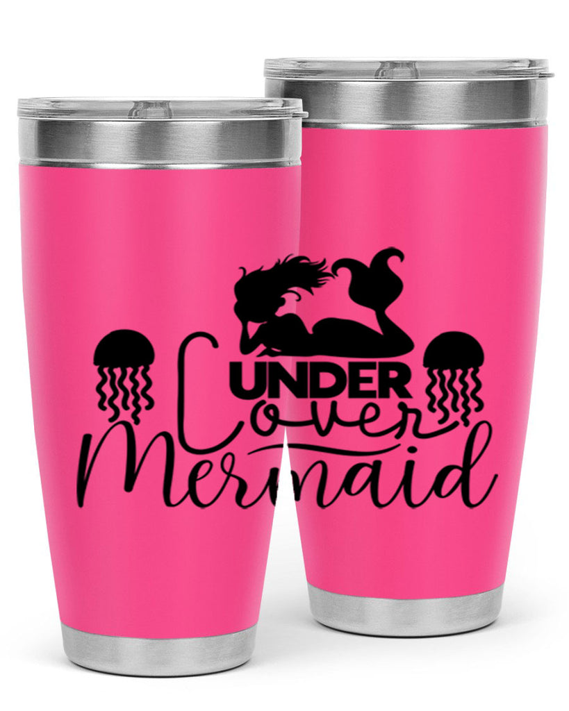 Under Cover Mermaid 642#- mermaid- Tumbler