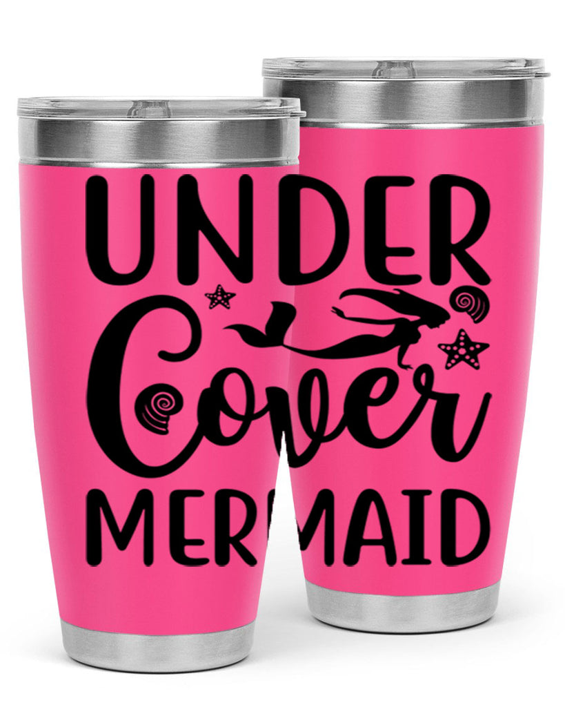 Under cover mermaid design 655#- mermaid- Tumbler