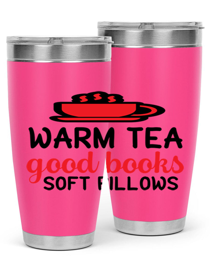 Warm tea good books soft pillows 448#- winter- Tumbler