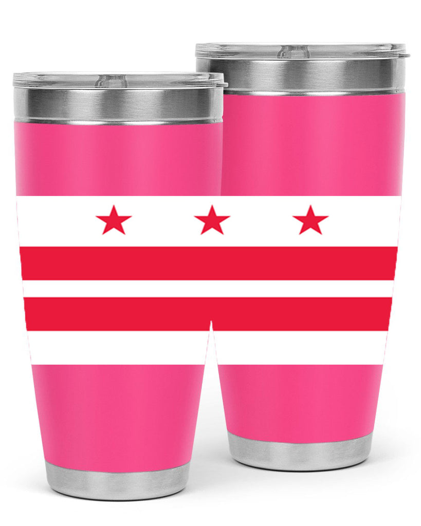Washington DC 5#- Us Flags- Tumbler