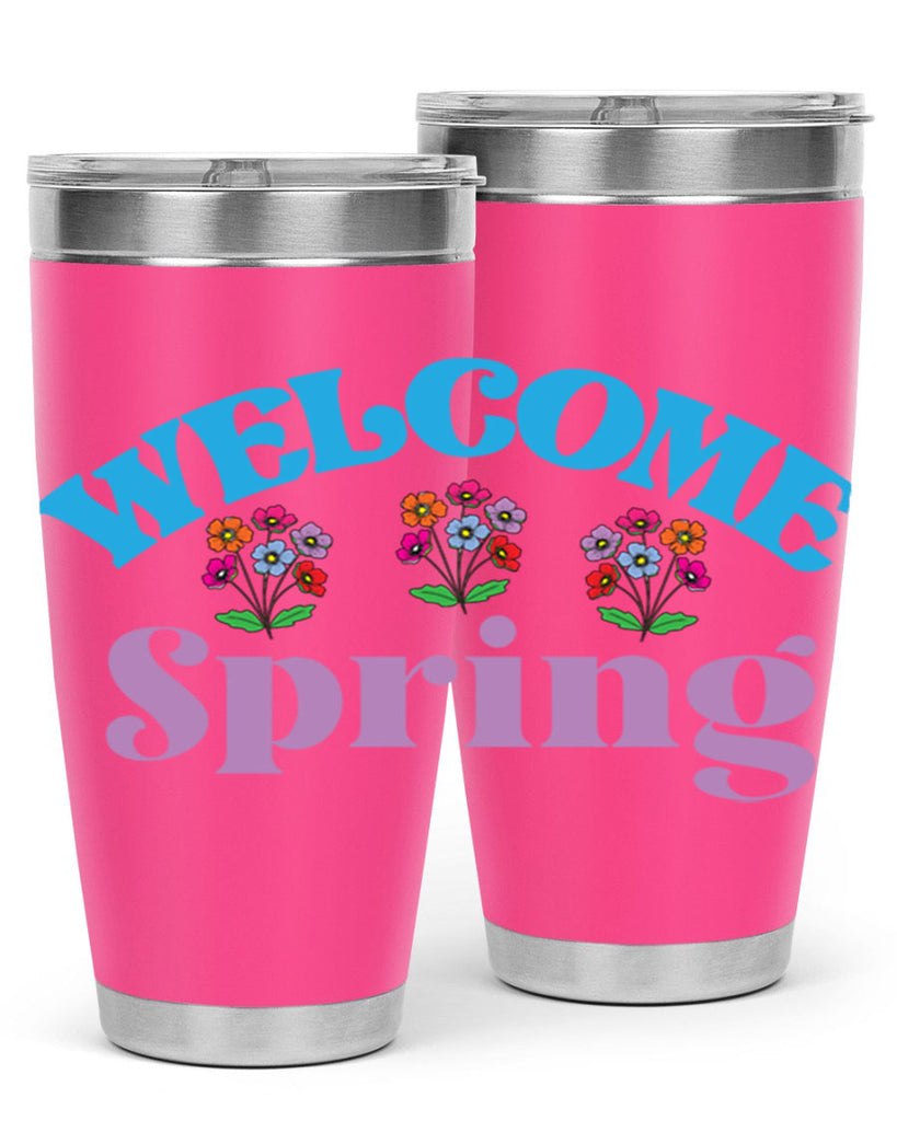 Welcome Spring  600#- spring- Tumbler