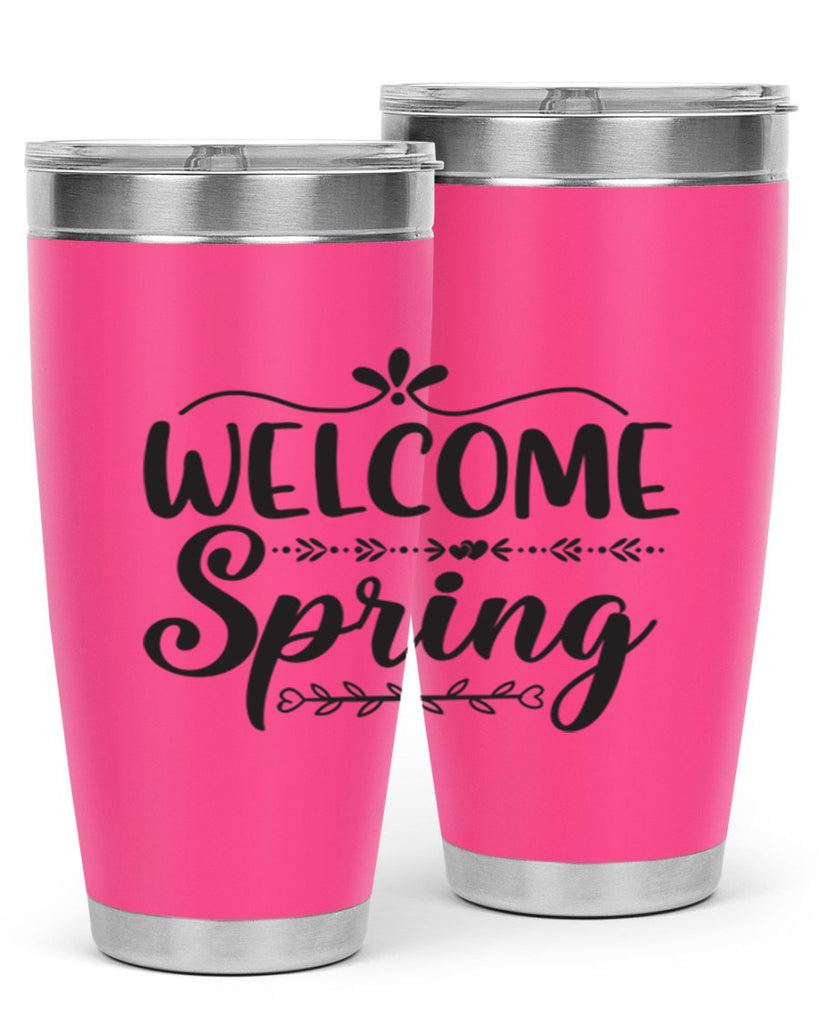 Welcome spring 576#- spring- Tumbler
