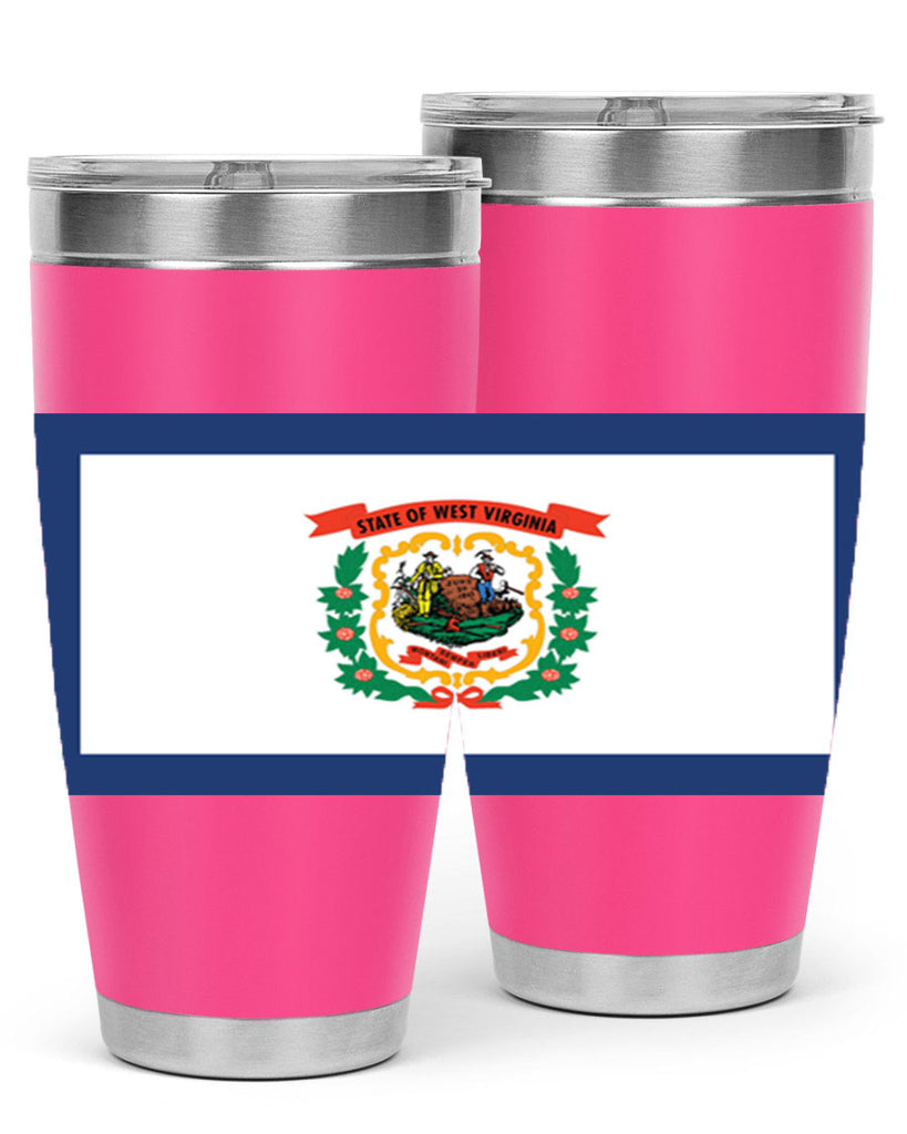 West Virginia 3#- stateflags- Tumbler