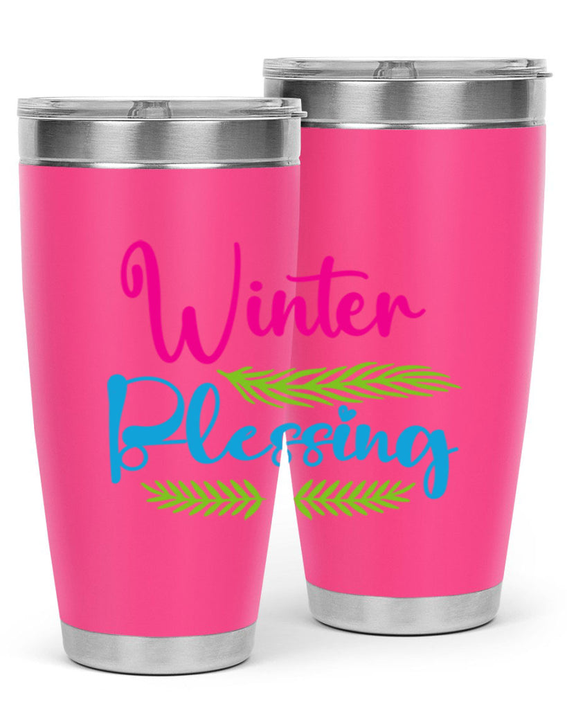 Winter Blessing 486#- winter- Tumbler