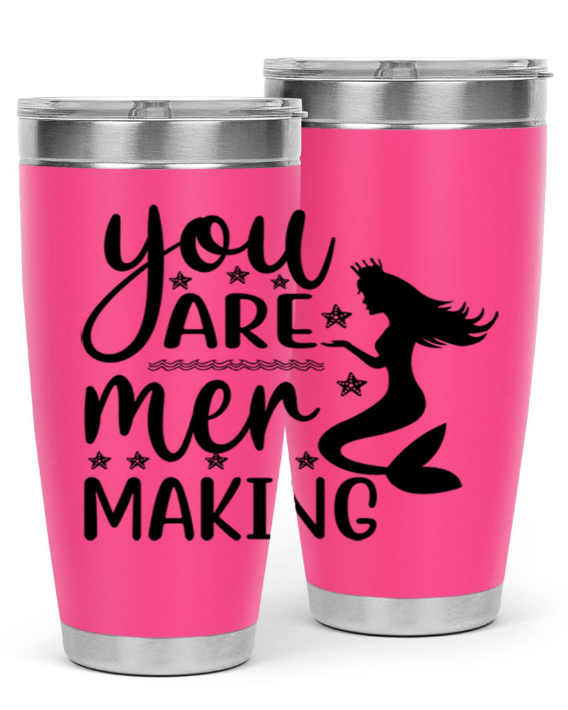 You are mer making 684#- mermaid- Tumbler
