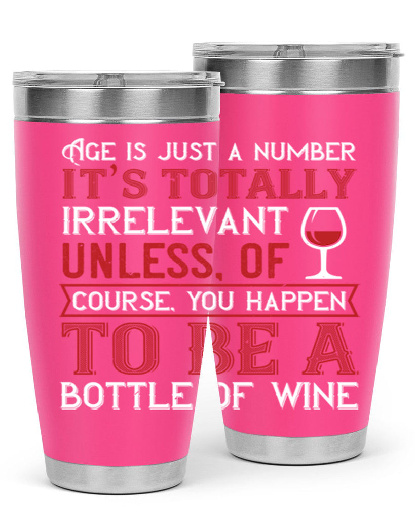 age is just a number its totaly 92#- wine- Tumbler