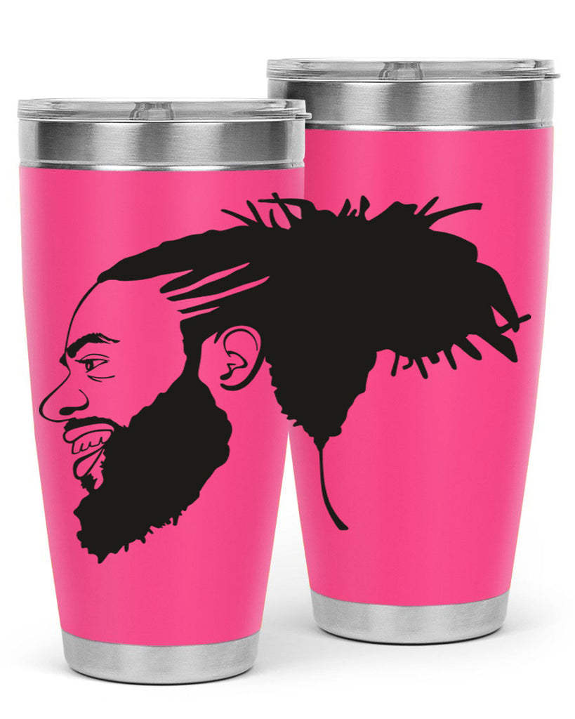 beardman 45#- black men - boys- tumbler