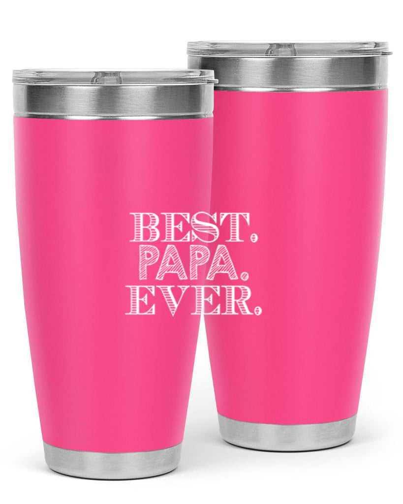 best papa ever 93#- grandpa - papa- Tumbler