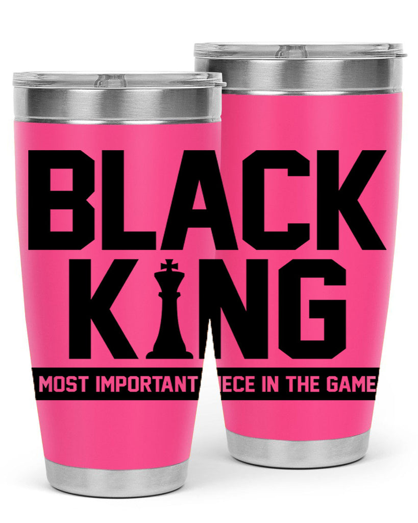 black king 199#- black words phrases- Cotton Tank
