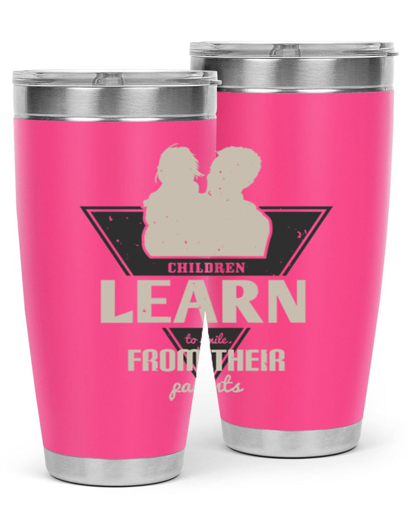 children learn to smile 250#- fathers day- Tumbler