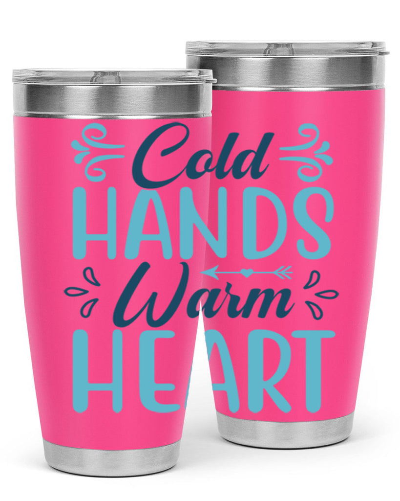 cold hands warm heart 50#- winter- Tumbler