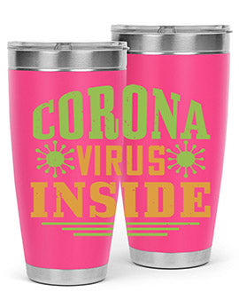 coronavirus inside Style 2#- corona virus- Tumbler