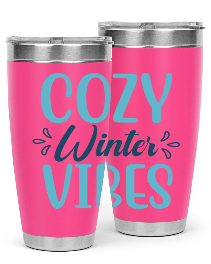 cozy winter vibes 65#- winter- Tumbler