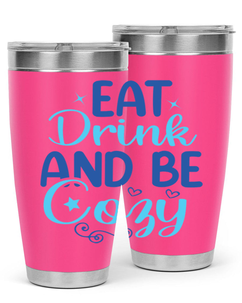 eat drink and be cozy 97#- winter- Tumbler