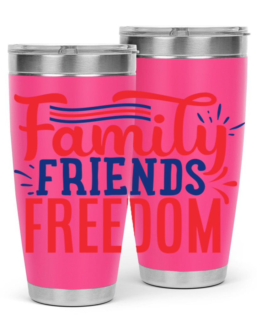 family friends freedom Style 48#- Fourt Of July- Tumbler