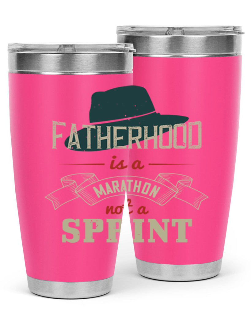 fatherhood is a marathon 227#- fathers day- Tumbler