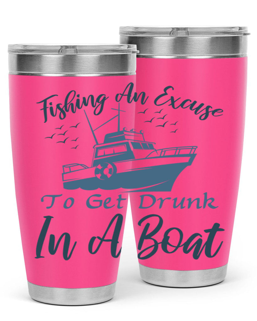 fishing an excuse 152#- fishing- Tumbler