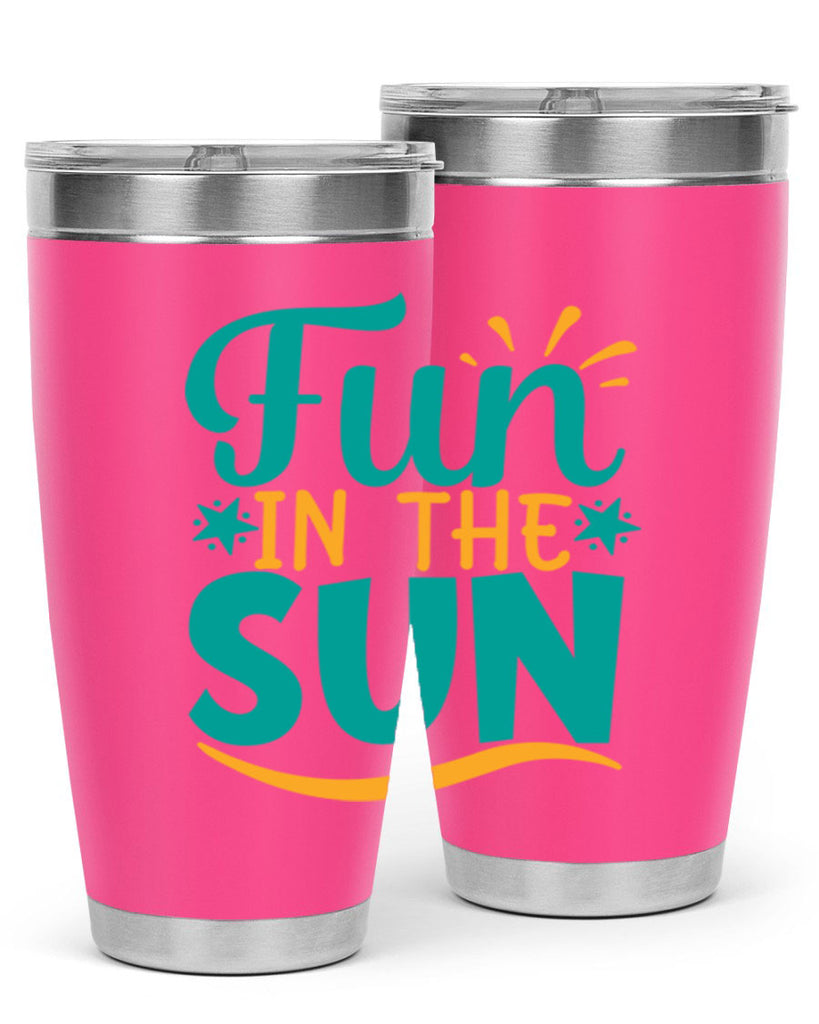 fun in the sun Style 103#- summer- Tumbler
