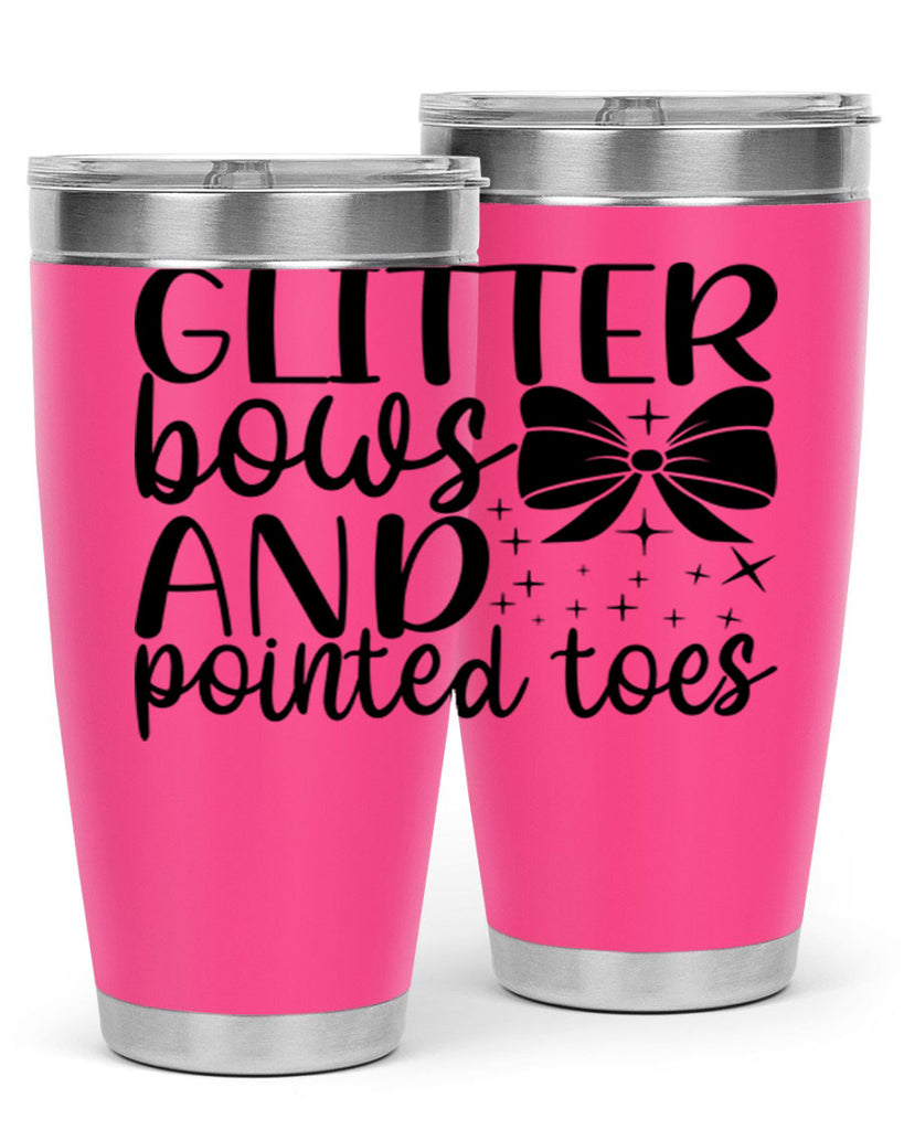 glitter bows and pointed toes44#- ballet- Tumbler