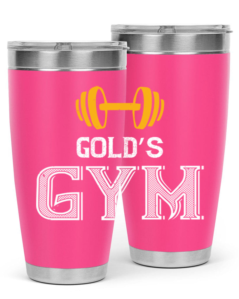 gold gym 101#- gym- Tumbler