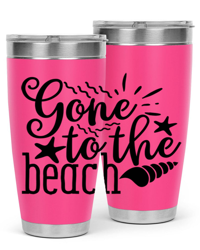 gone to the beach Style 100#- summer- Tumbler