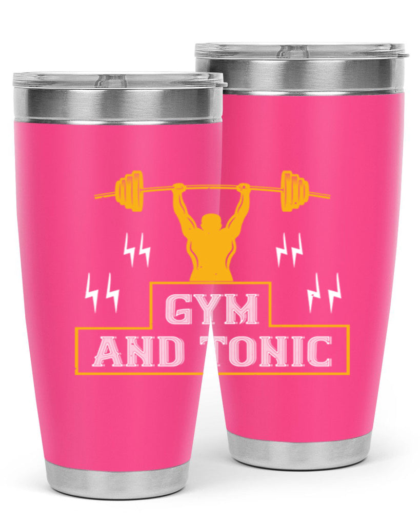 gym and tonic 100#- gym- Tumbler