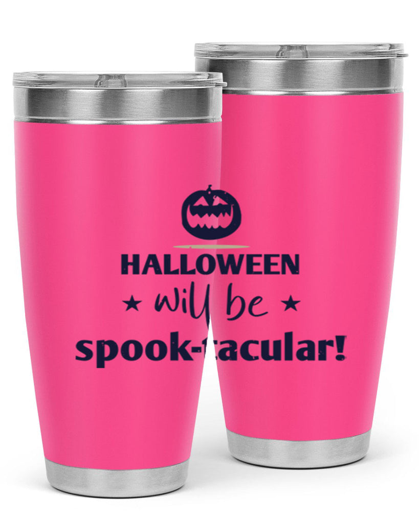 halloween will be spooktacular 156#- halloween- Tumbler