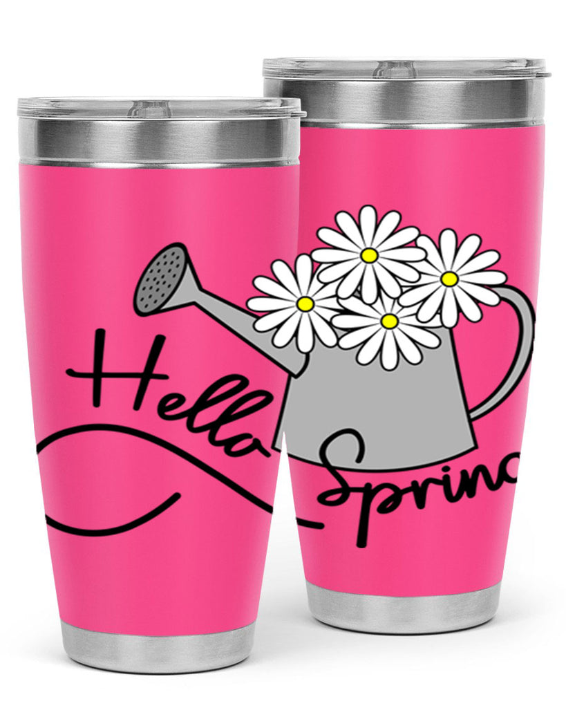 hello spring watering can208#- spring- Tumbler