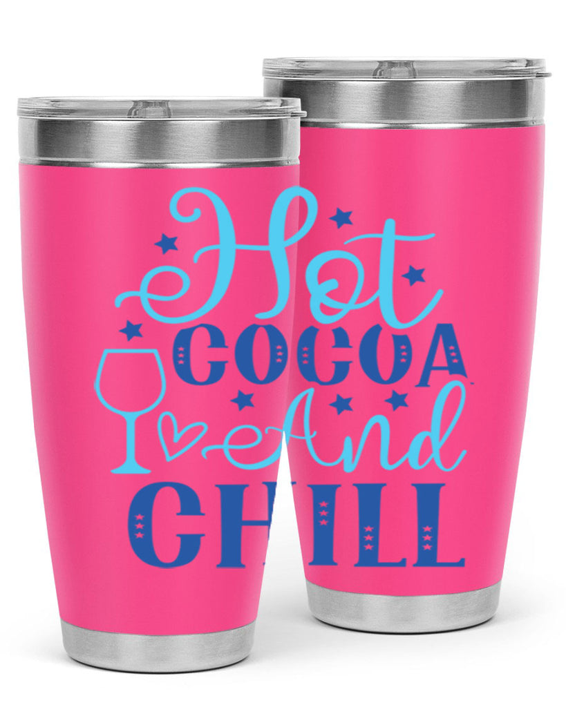 hot cocoa and chill 206#- winter- Tumbler
