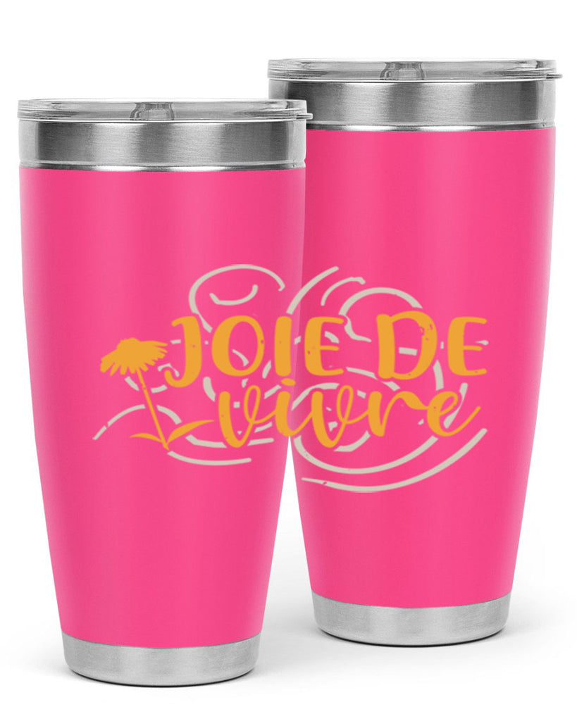 joie de vivre 57#- mardi gras- Tumbler