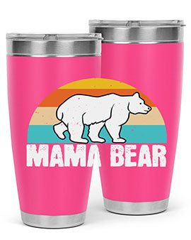 mama bear 24#- Bears- Tumbler