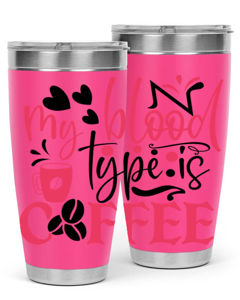 my blood type is coffee Style Style 129#- nurse- tumbler
