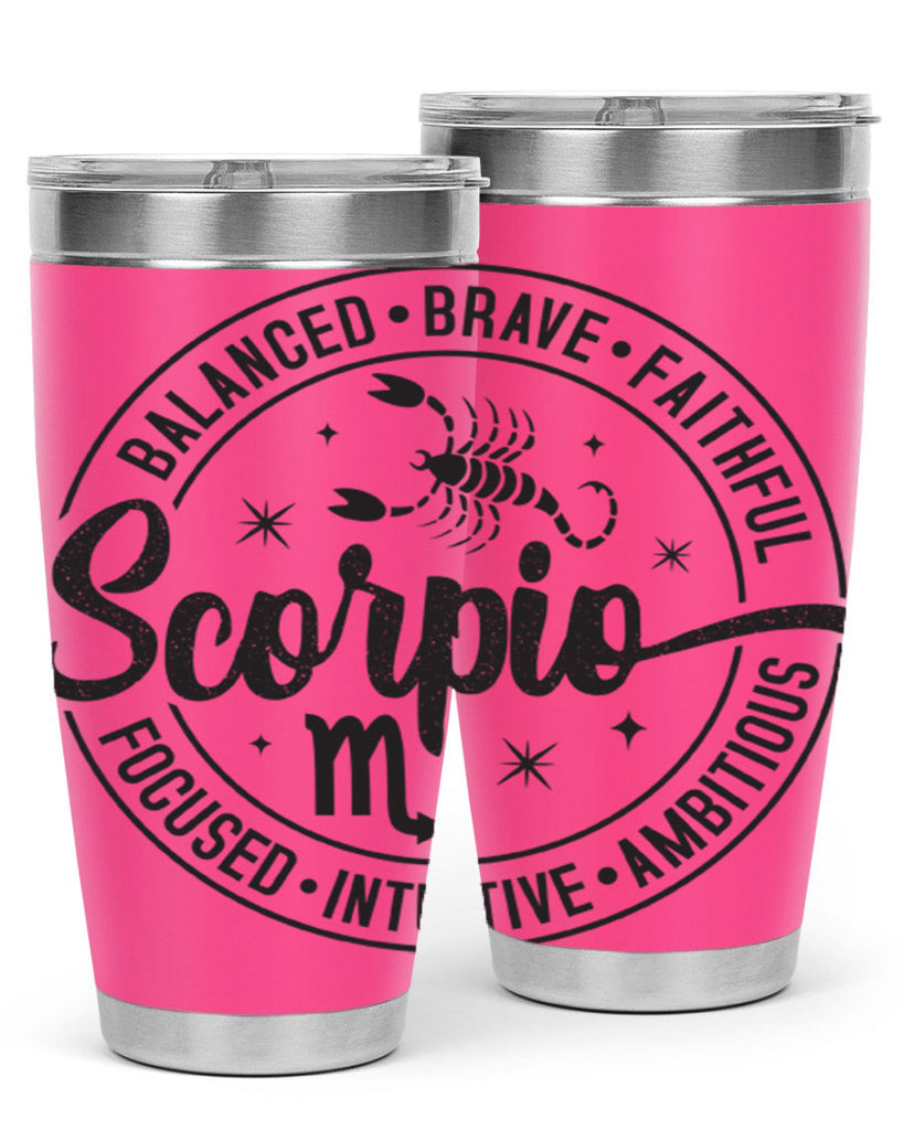 scorpio 438#- zodiac- Tumbler