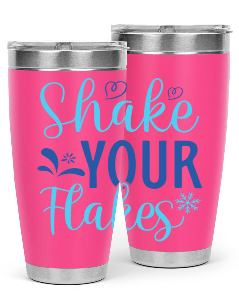 shake your flakes 359#- winter- Tumbler