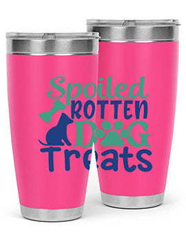 spoiled rotten dog treats Style 62#- dog- Tumbler
