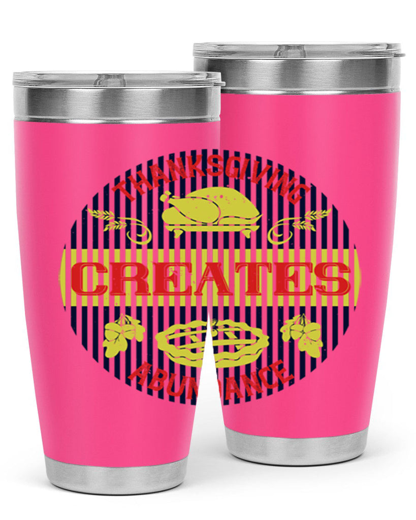 thanksgiving creates abundance 14#- thanksgiving- Tumbler