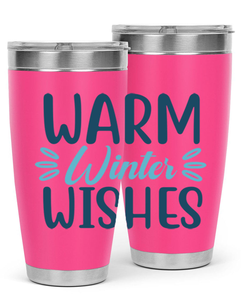 warm winter wishes 456#- winter- Tumbler
