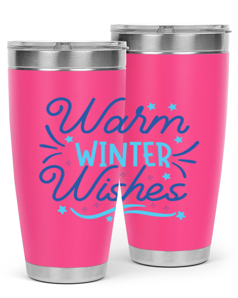 warm winter wishes 457#- winter- Tumbler