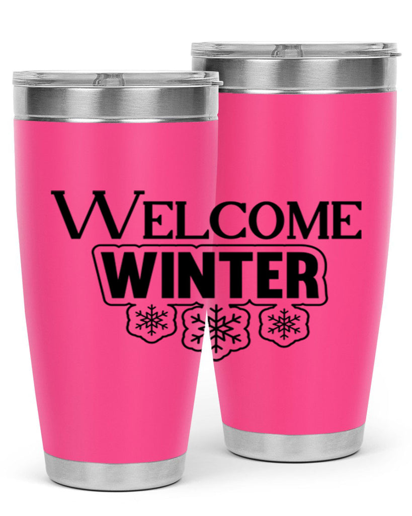 welcome winter 474#- winter- Tumbler