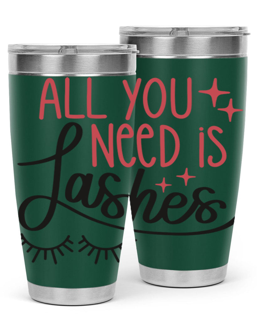 All You Need Is Lashes Style 146#- make up- Tumbler
